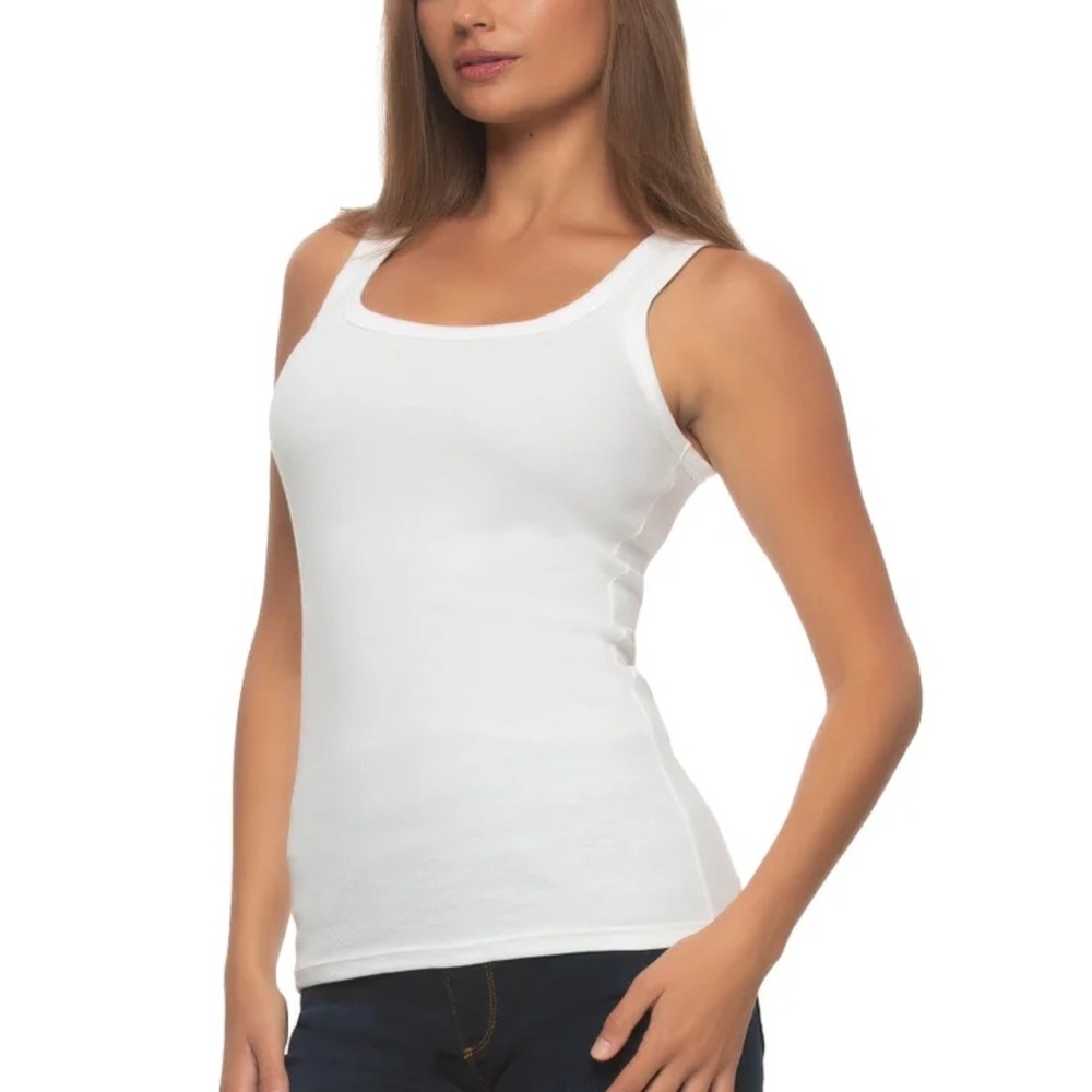 Felina Women's Ribbed Tank, 3-pack - Picture 4 of 7
